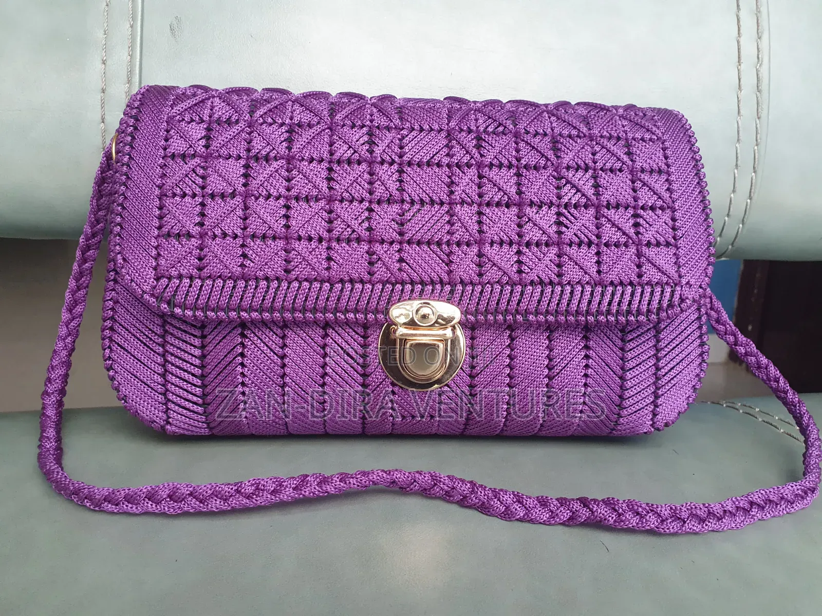 Hand Knitted Mini Bags