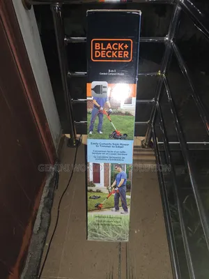 Black+Decker Electric Corded Lawn Mower & Trimmer