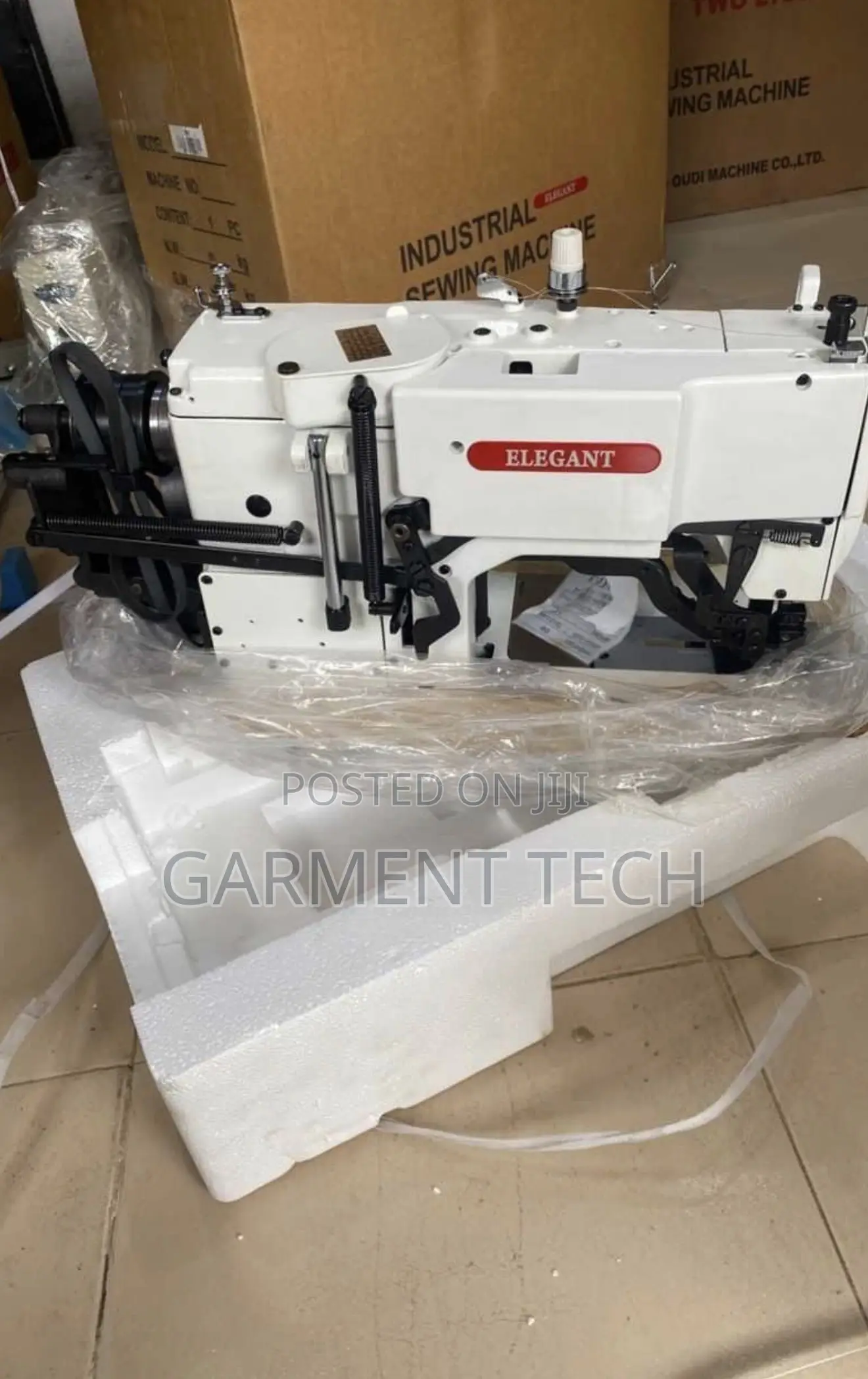 BRAND NEW ELEGANT Button Hole Machine