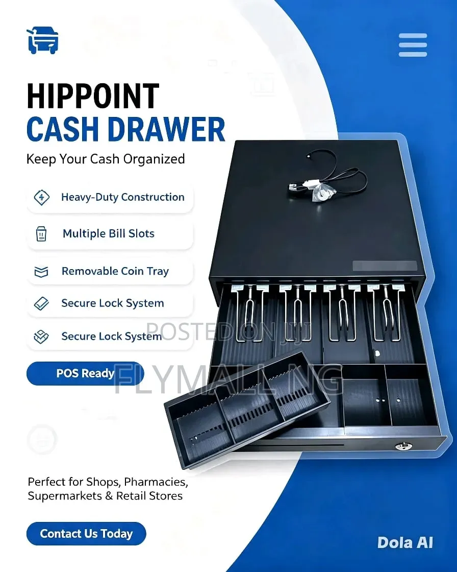 Hippoint Electronic Cash Drawer