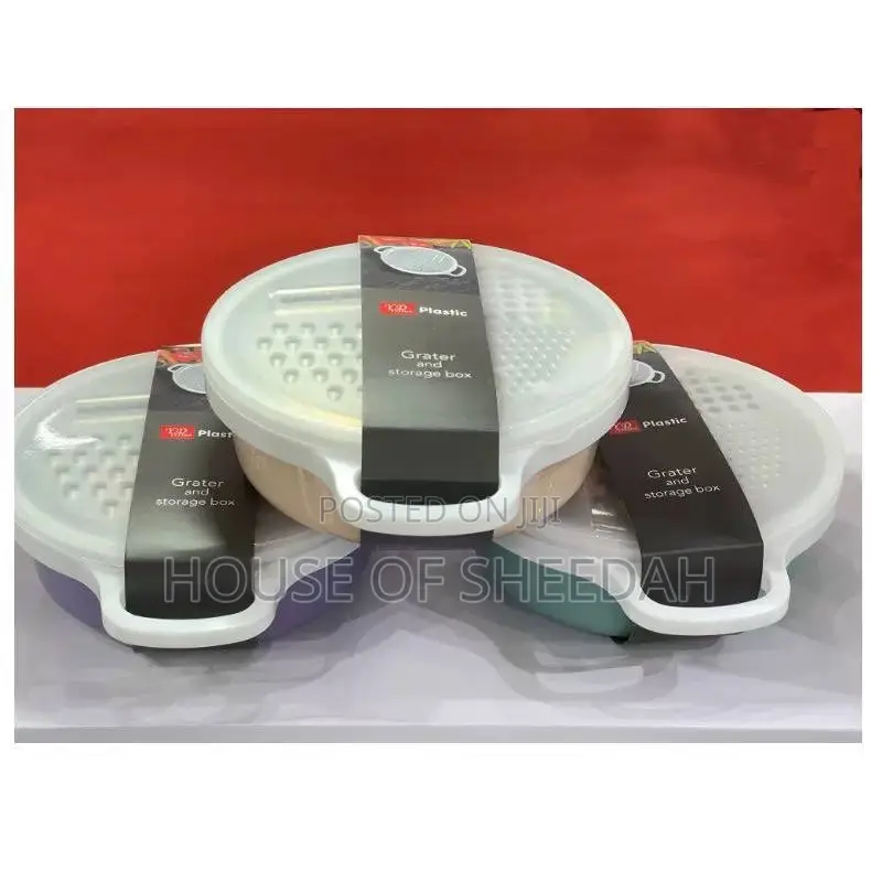 Plastic Basin With a Multi-Purpose Grating Lid.