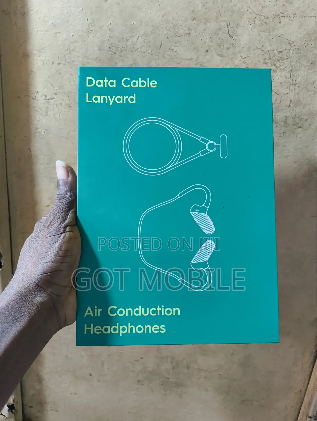 Tecno Air Conduction Headphones and Cable