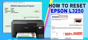 Ink Waste Reset Program for Epson L3210, L3211, L3216, L3250, L3251