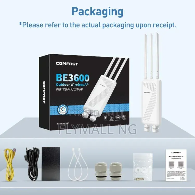 COMFAST BE3600 Outdoor Wireless AP Wi-Fi 7 Access Point