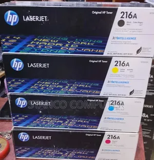 HP Original LASER TONER 216A Black & Colours