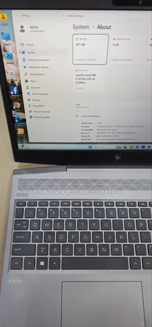 Laptop HP ZBook 15u G5 16GB Intel Core i7 SSD 512GB