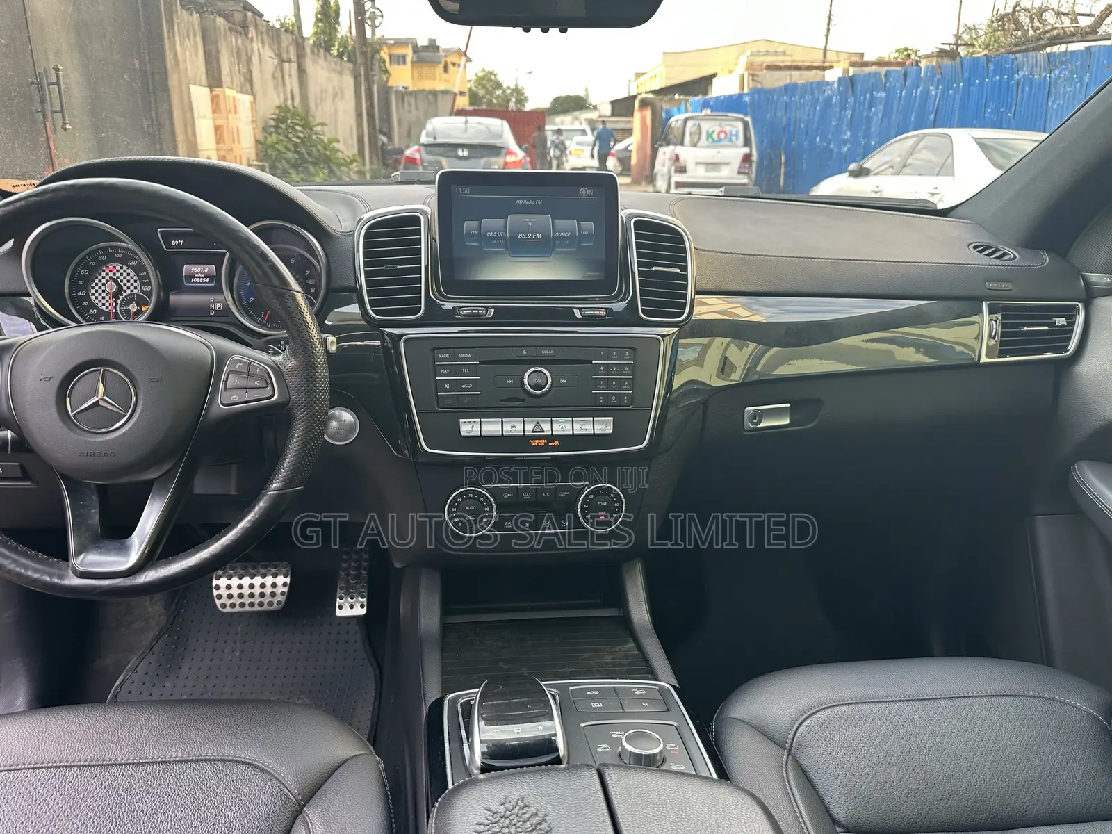 Mercedes-Benz GLE-Class 2016 Silver