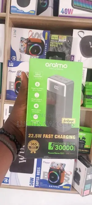 Oraimo 30,000mah Power Bank (30000)