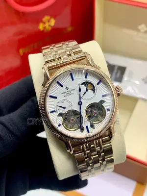 Patek Philippe Quality Luxury Men Automatic Engine Wristwatch