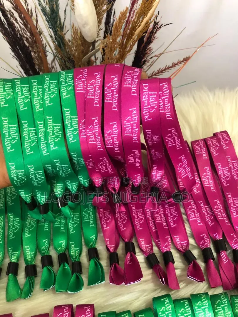 Fabric Event Wristband/ Wrist Tag