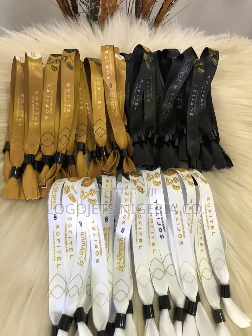 Fabric Event Wristband/ Wrist Tag