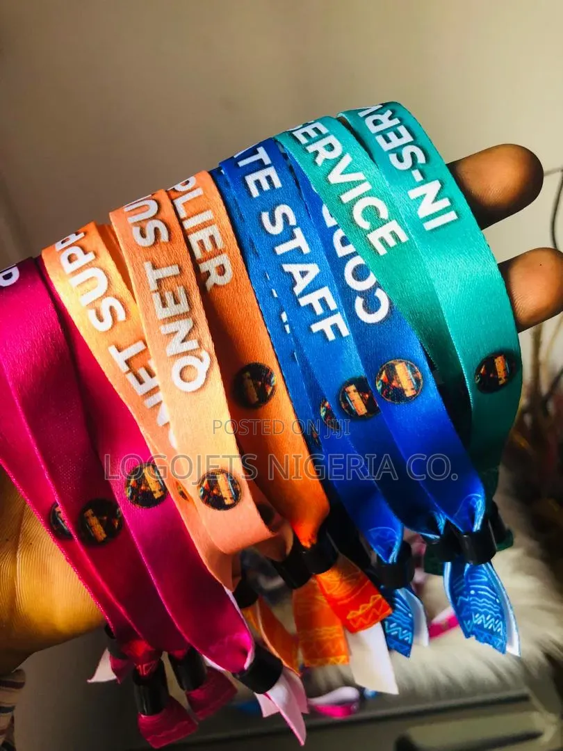 Fabric Event Wristband/ Wrist Tag
