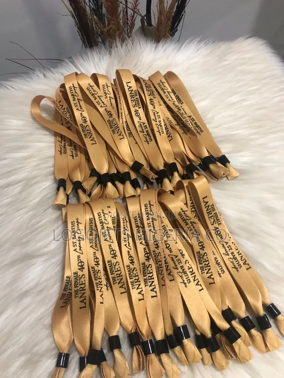 Fabric Event Wristband/ Wrist Tag