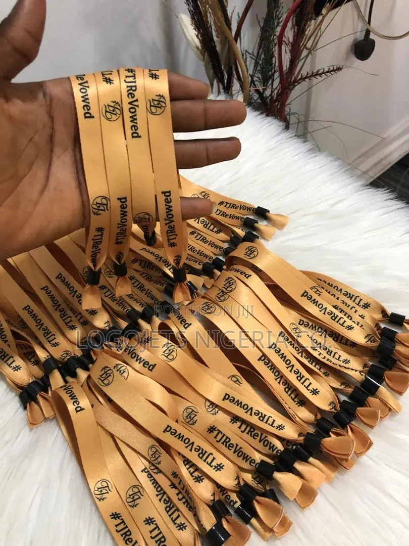Fabric Event Wristband/ Wrist Tag