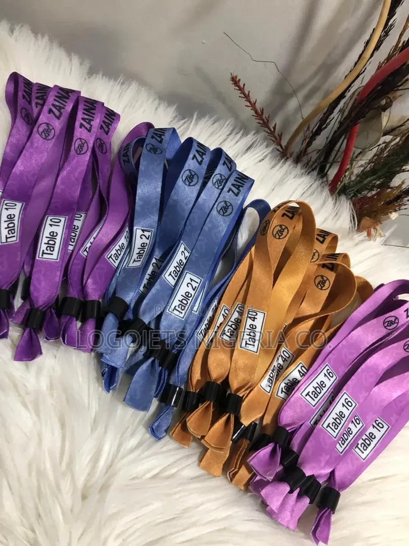 Fabric Event Wristband/ Wrist Tag
