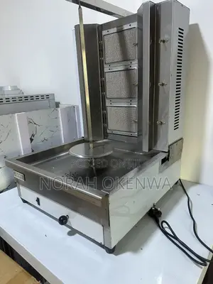3 Burner Imported Gas Shawarma Grill