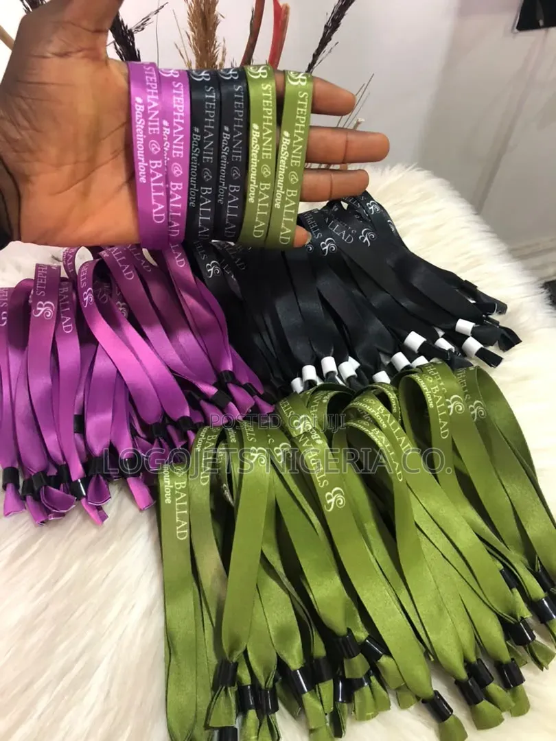 Fabric Event Wristband/ Wrist Tag