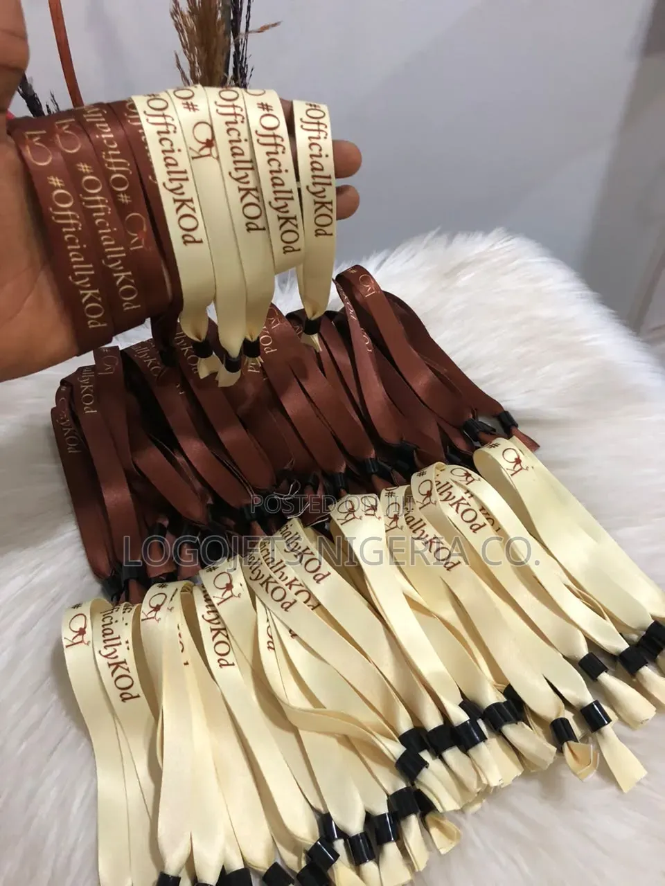 Fabric Event Wristband/ Wrist Tag
