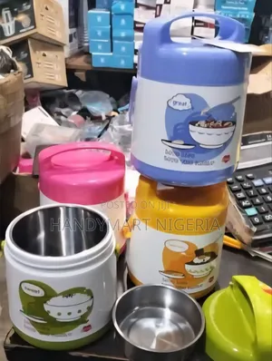 Premium Stainless Steel Thermal Food Flask 40% DISCOUNT