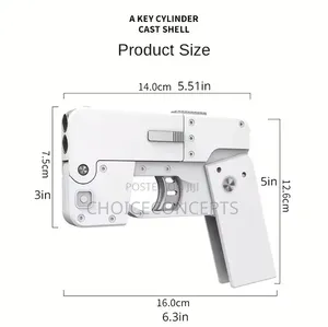 Mobile Phone Shape Folding Soft Bullet Gun Toy