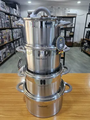Haus Roland Stainless Steel Pots (4-Piece Set)
