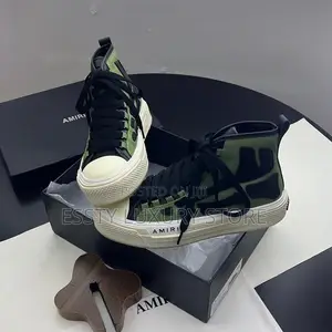 High Quality Luxury Amiri Bone Sneakers