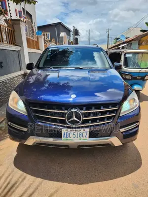 Mercedes-Benz M Class 2014 Blue