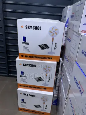 16 Inches Skycool  Solar Rechargeable Fan