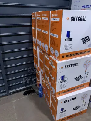 16 Inches Skycool  Solar Rechargeable Fan