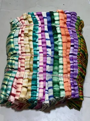 Adire Batik Crepe Stripe
