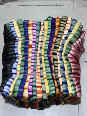 Adire Batik Crepe Stripe