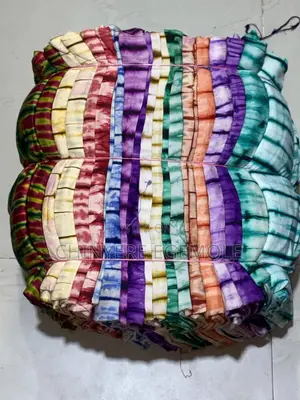 Adire Batik Crepe Stripe