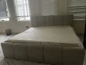 6 by 6 Bed Frame and Foam (Queen Size)