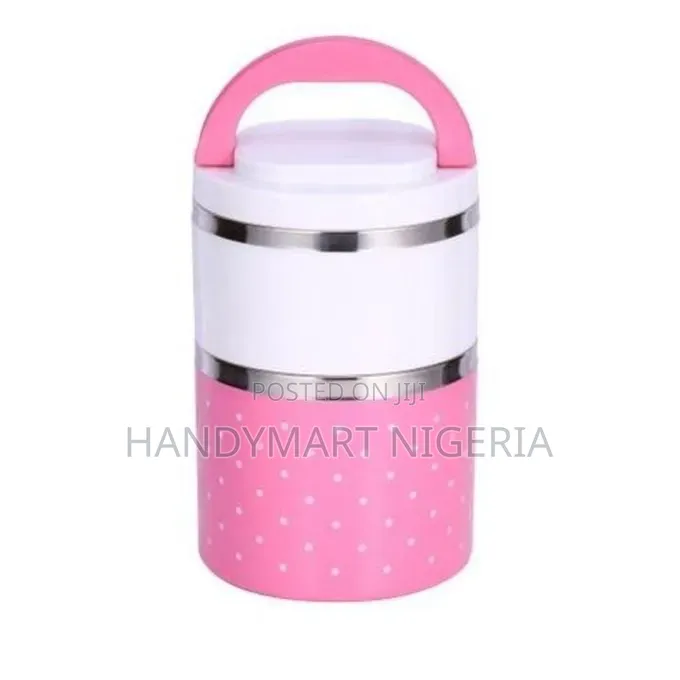 Two-Layer Stackable Thermal Lunch Box 35% DISCOUNT