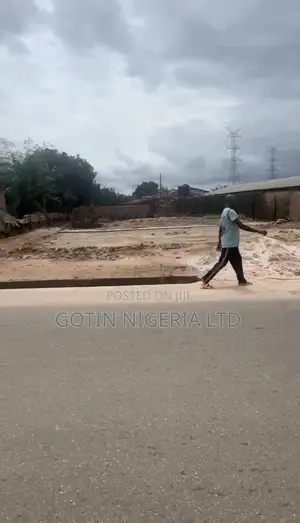 70×130ft Commercial Land on Okabere Tarred Road
