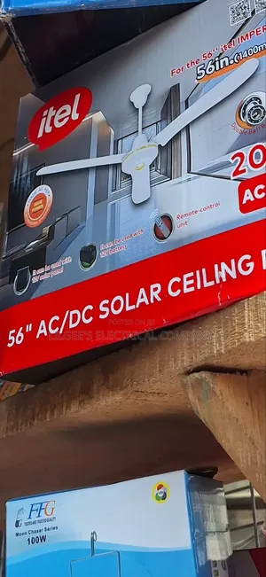 Itel AC/Dc Short Blade and Long Blade Solar and Inverter Friendly Fans