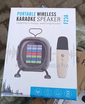 F23A Portable Wireless Karaoke Speaker. 45% OFF