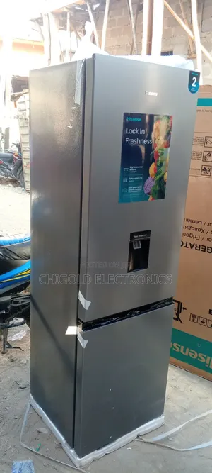Hisense Fridge 255 L Double Door With Dispenser