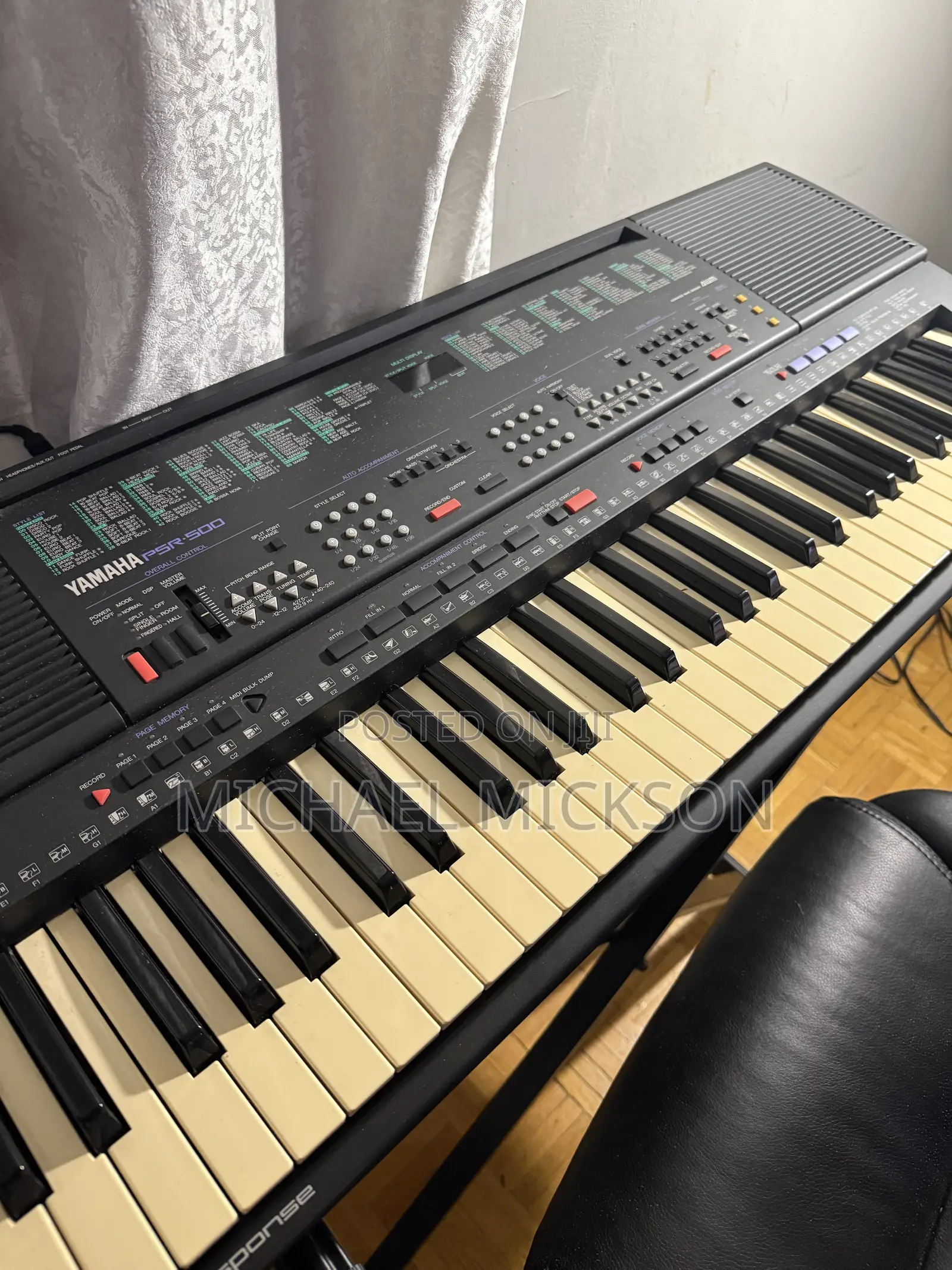 Old Yamaha PSR 500