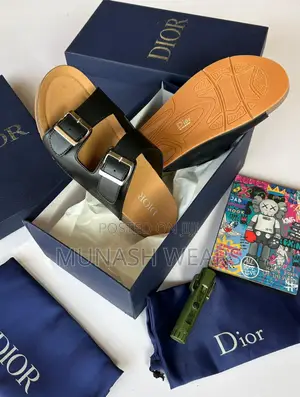 Dior Double Belt Slipers 40-46
