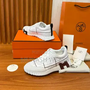 Luxury Hermes White Sneakers 40-46 Available