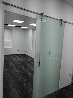 Swing Doors Are Sliding, and Pivot Doors Are Tampered With Frosted