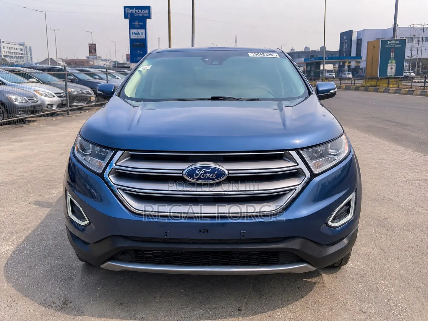 Ford Edge SEL AWD 2018 Blue