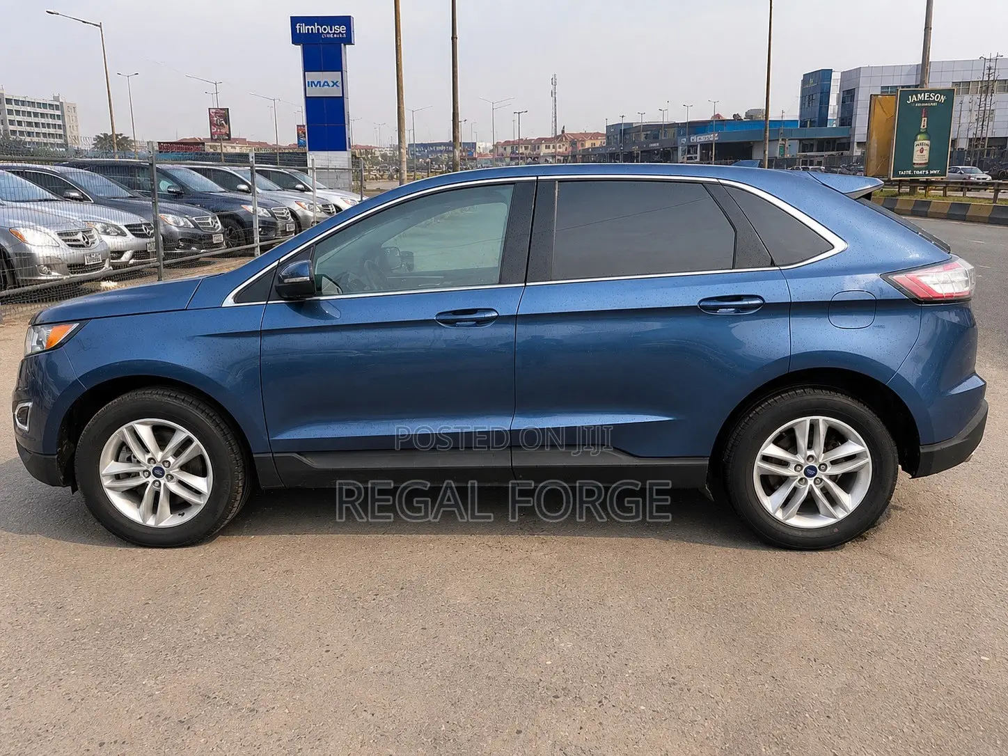 Ford Edge SEL AWD 2018 Blue