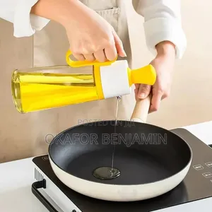 630ML 2in1 Multipurpose Oil Dispenser Bottle With Silicon Brush