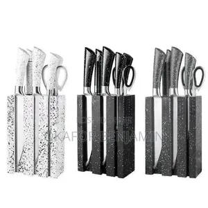 High Quality Stainless Steel Marble Knife Set