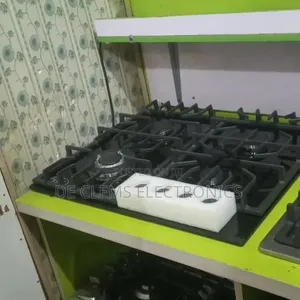 Cliff 4Burner Inbuilt Gas Cooker Hub Glass