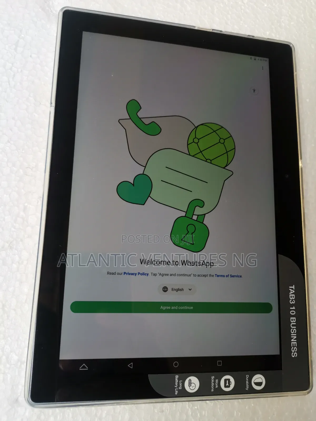 Lenovo Tab3 10 16 GB Black