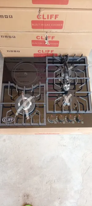 Cliff 3Gas and 1electric Inbuilt Gas Cooker Hub