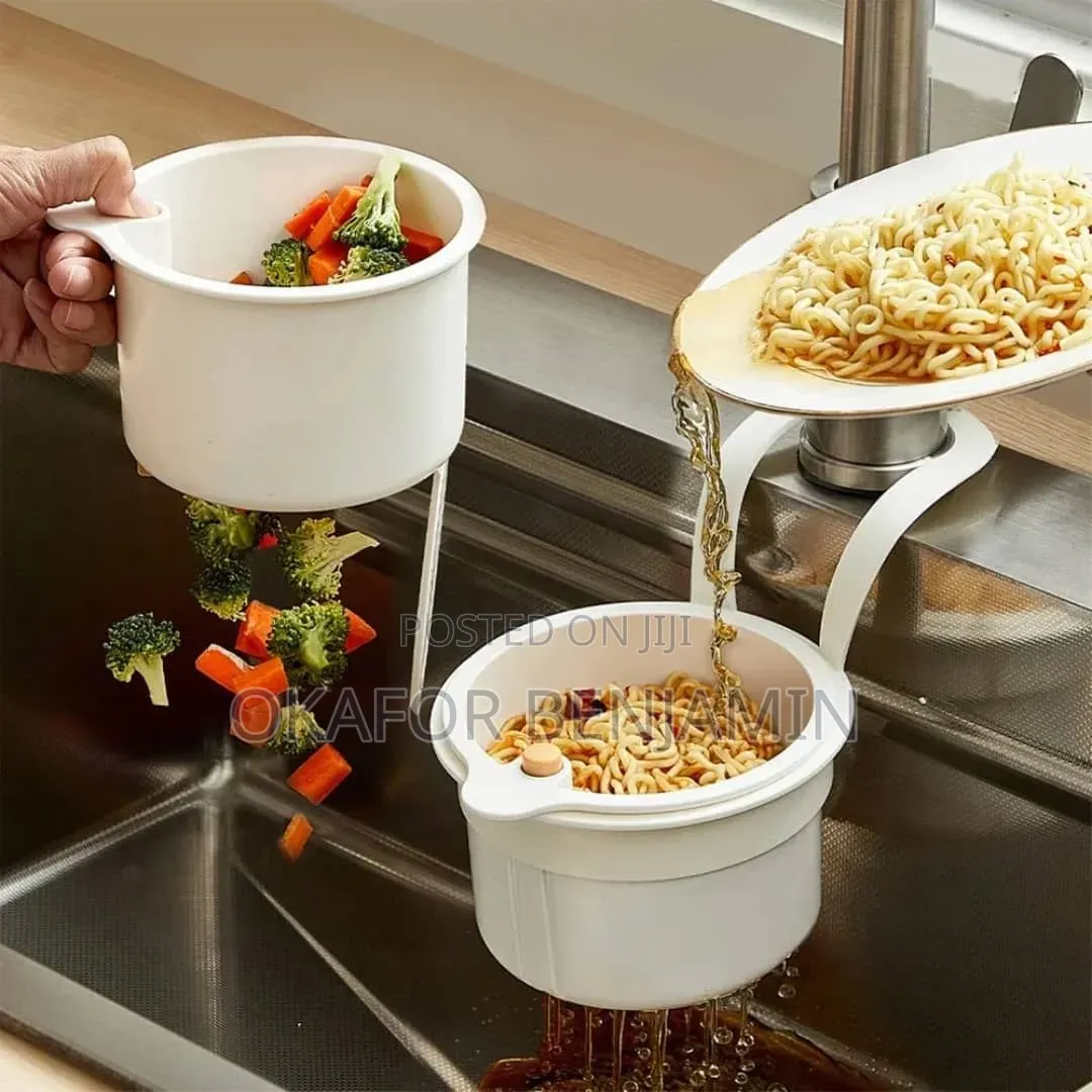 Quality 3 in 1 Kitchen Sink Strainer Filter Basket